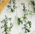 Bamboe ring borduurring flowerhoop +/-22- 23 cm/stuk bamboo, Ophalen of Verzenden, Nieuw