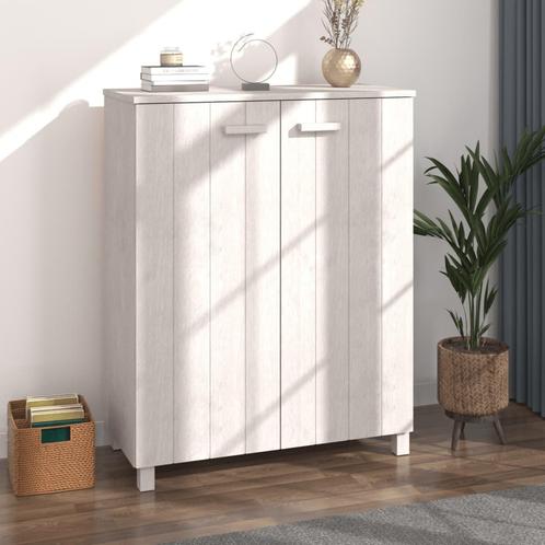 vidaXL Schoenenkast HAMAR 85x40x108 cm massief grenenhout, Huis en Inrichting, Kasten | Schoenenrekken, Nieuw, Verzenden