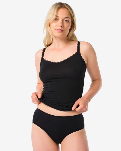 HEMA Dameshipster zwart 4=35% / 3=25% / 2=15%, Kleding | Dames, Ondergoed en Lingerie, Verzenden