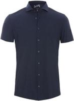 Pure Short Sleeve The Functional Shirt Navy maat 38 Heren, Kleding | Heren, Verzenden, Nieuw, Blauw, Pure