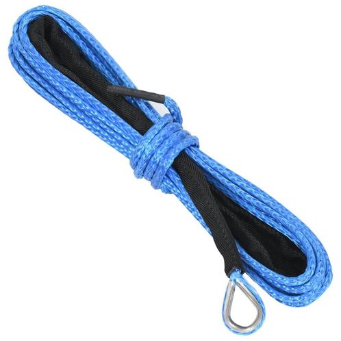 vidaXL Lierkabel 5 mmx9 m blauw, Zakelijke goederen, Machines en Bouw | Liften, Steigers en Ladders, Verzenden