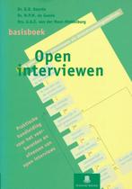 Basisboek open interviewen 9789020727647 D.B. Baarda, Gelezen, D.B. Baarda, M.P.M. De Goede, Verzenden
