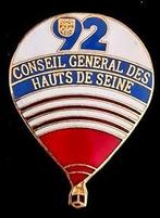 Conseil General des Hauts de Seine 92 ballon pin (2), Verzamelen, Verzenden, Nieuw, Transport, Speldje of Pin