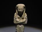 Oud-Egyptisch Faience Ushabti. Late Periode, 664 - 332