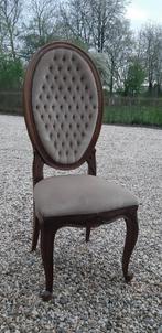 Antieke barok medaillon fauteuil 19de eeuw, Huis en Inrichting, Stoelen, Nieuw
