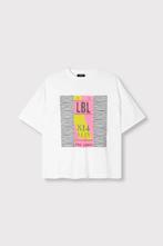 -29% Alix The Label  Alix The Label Travel t-shirt -  maat M, Kleding | Dames, Verzenden, Nieuw, Wit
