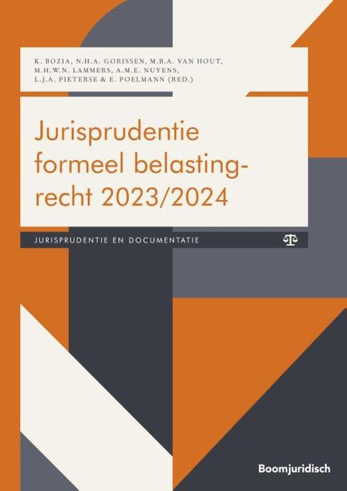 Jurisprudentie formeel belastingrecht 20232024 9789462128286, Boeken, Studieboeken en Cursussen, Zo goed als nieuw, Verzenden