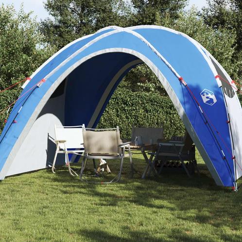 Partytent 360x360x219 cm 190T taft blauw (Kampeertenten), Caravans en Kamperen, Kampeeraccessoires, Nieuw, Verzenden