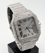 Cartier - Santos de Cartier Custom Diamonds Iced Out -, Nieuw