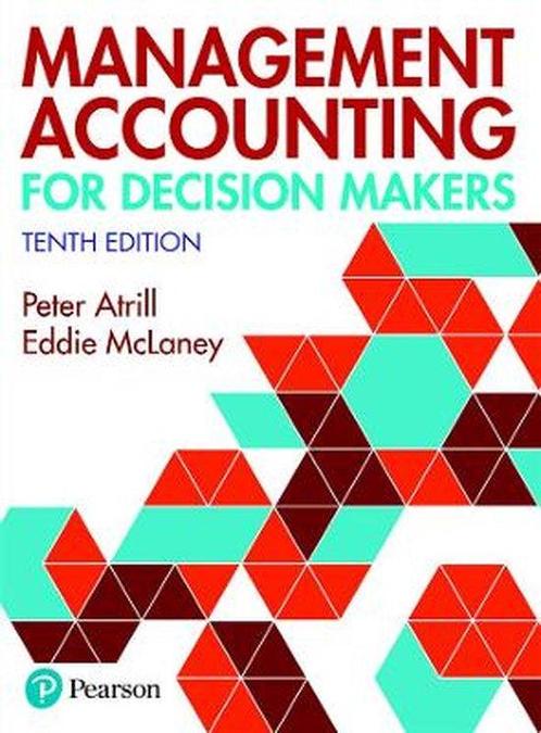 Management Accounting for Decision Makers 9781292349459, Boeken, Studieboeken en Cursussen, Zo goed als nieuw, Verzenden
