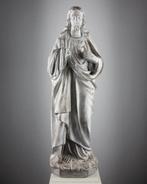 Beeldje - Jezus met Heilig Hart - 60cm - Gips