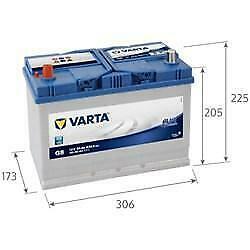 Varta Blue Dynamic G8 accu 12V 95Ah 306x173x205x225, Auto-onderdelen, Accu's en Toebehoren, Verzenden