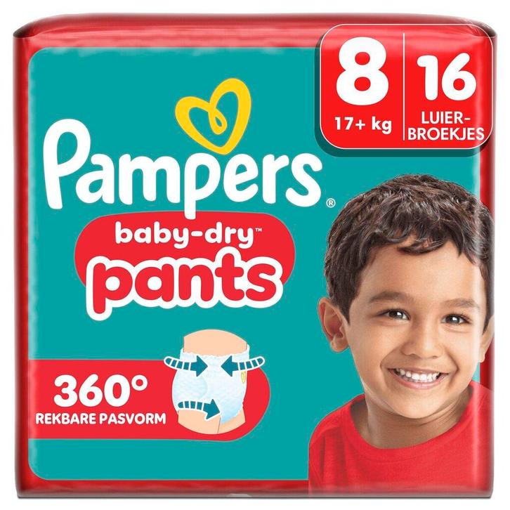 Pampers Baby-Dry Pants Maat 8 Luierbroekjes, Kinderen en Baby's, Overige Kinderen en Baby's, Nieuw, Verzenden