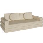 Speelbank Lilly, 8-delig, met slaapfunctie - 160 cm, beige, Kinderen en Baby's, Verzenden, Nieuw