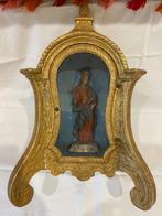 Houtsnijwerk altaar - Heilige Madonna - 40 cm - Hout -, Antiek en Kunst, Kunst | Niet-Westerse kunst
