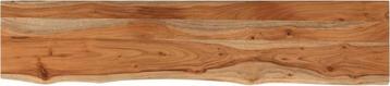 Massief Acacia Tafelblad 140cm - Hout | Retourdeal | -47% beschikbaar voor biedingen