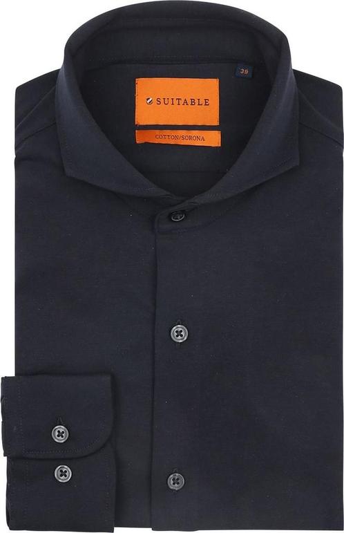 Suitable Sorona Overhemd Navy maat 41 Heren, Kleding | Heren, Overhemden, Blauw, Nieuw, Verzenden