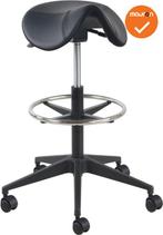 Zadelkruk Matera Large - Zwart - Voetkruis naar keuze, Vergader- of Presentatieruimte, Ophalen of Verzenden, Nieuw zonder verpakking