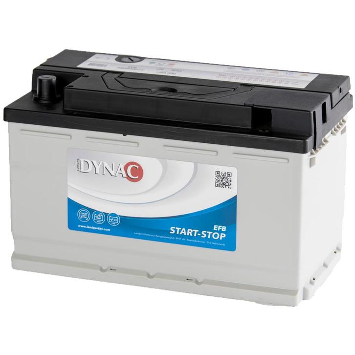 Dynac Auto accu EFB 12 volt 80 ah start - stop, Auto-onderdelen, Accu's en Toebehoren, Nieuw, Ophalen of Verzenden