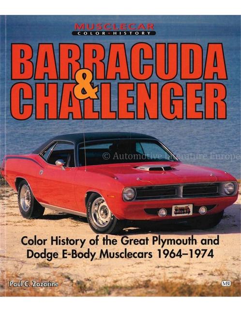 BARRACUDA & CHALLENGER, COLOR HISTORY OF THE GREAT PLYMOUTH, Boeken, Auto's | Boeken