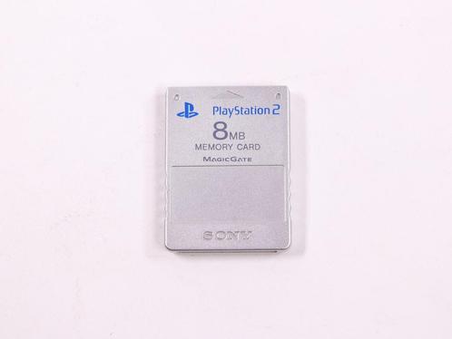 Playstation 2 - 8 MB Memory Card  - Origineel (Grijs), Spelcomputers en Games, Spelcomputers | Sony PlayStation 2, Ophalen of Verzenden
