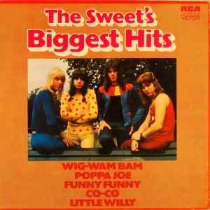 LP gebruikt - The Sweet - The Sweets Biggest Hits, Cd's en Dvd's, Vinyl | Rock, Zo goed als nieuw, Verzenden