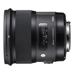 Sigma 24mm f/1.4 DG HSM Art Canon EF-mount objectief, Verzenden, Gebruikt, Groothoeklens