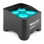 Retourdeal - BeamZ BBP90 Uplight PAR spot op accu met 4x 4W, Verzenden, Zo goed als nieuw