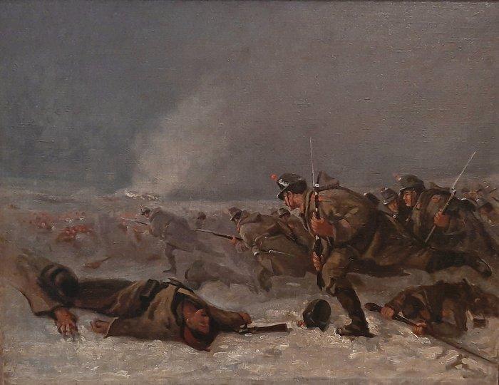 Nicolae Grigorescu (1838-1907), Kring van - Lattacco di, Antiek en Kunst, Kunst | Schilderijen | Klassiek