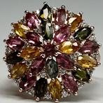 Zonder Minimumprijs - Ring 925 Roze Zilver Natuurlijk, Sieraden, Tassen en Uiterlijk, Ringen, Nieuw