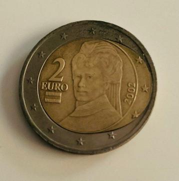 Oostenrijk. 2 Euro 2002 With Deformed Heart beschikbaar voor biedingen