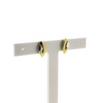 Bicolor gouden oorstekers (Oorbellen), Sieraden, Tassen en Uiterlijk, Oorbellen, Ophalen of Verzenden, Gebruikt, Overige kleuren