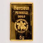5 gram - Goud .999 - Heraeus, Postzegels en Munten, Edelmetalen en Baren
