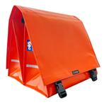 Clarijs Dubbele Fietstas XL PVC  46L Oranje, Verzenden, Nieuw