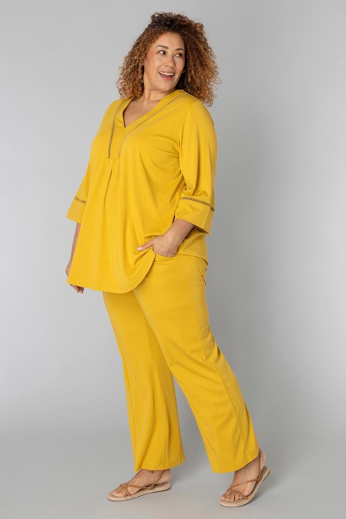 COLLETTA broek travel halfwijd Maat:, Kleding | Dames, Broeken en Pantalons, Overige kleuren, Nieuw, Verzenden