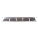 Aluminium schoepenrooster opbouw 650 x 90mm - ALU (1-6509A), Doe-het-zelf en Verbouw, Ventilatie en Afzuiging, Verzenden, Nieuw