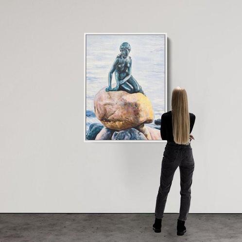 Anne Dias (1985) - Copenhagen Little Mermaid, Antiek en Kunst, Kunst | Schilderijen | Modern