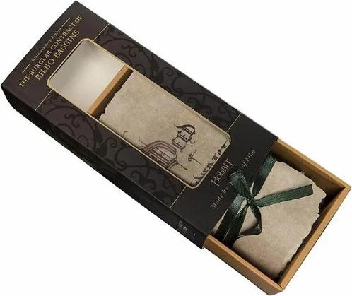 The Hobbit Mini Replica The Burglar Contract of Bilbo Baggin, Verzamelen, Lord of the Rings, Nieuw, Ophalen of Verzenden