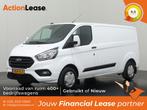 Ford Transit Custom Bestelbus  2021 Diesel Handgeschakeld, Auto's, Ford, Zwart, Wit, Nieuw, Dealer onderhouden