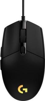 Logitech G203 LIGHTSYNC - Gaming Muis - Zwart, Computers en Software, Muizen, Nieuw, Verzenden