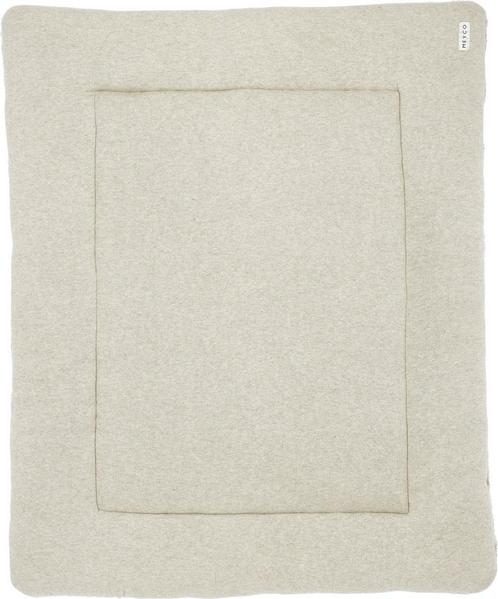 Meyco Knit Basic boxkleed - sand melange - 77x97cm, Kinderen en Baby's, Boxen, Verzenden