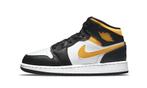 Air Jordan 1 Mid  White  Pollen Black  - Maat 38, Kleding | Dames, Schoenen, Air Jordan, Nieuw, Ophalen of Verzenden, Sneakers of Gympen