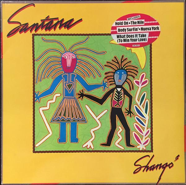 LP gebruikt - Santana - Shango, Cd's en Dvd's, Vinyl | Rock, Zo goed als nieuw, Verzenden