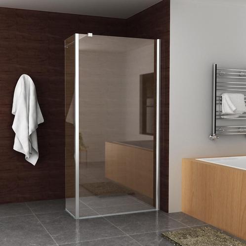 BWS Eco Zijwand met Hoekprofiel 40x200cm NANO Coating 8mm, Doe-het-zelf en Verbouw, Sanitair, Douche, Nieuw, Ophalen of Verzenden