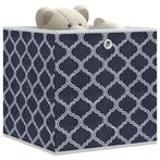 vidaXL Opbergboxen 4 st inklapbaar 32x32x32 cm ongeweven, Huis en Inrichting, Verzenden, Nieuw