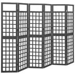 vidaXL Kamerscherm/trellis met 6 panelen 242,5x180 cm, Verzenden, Nieuw