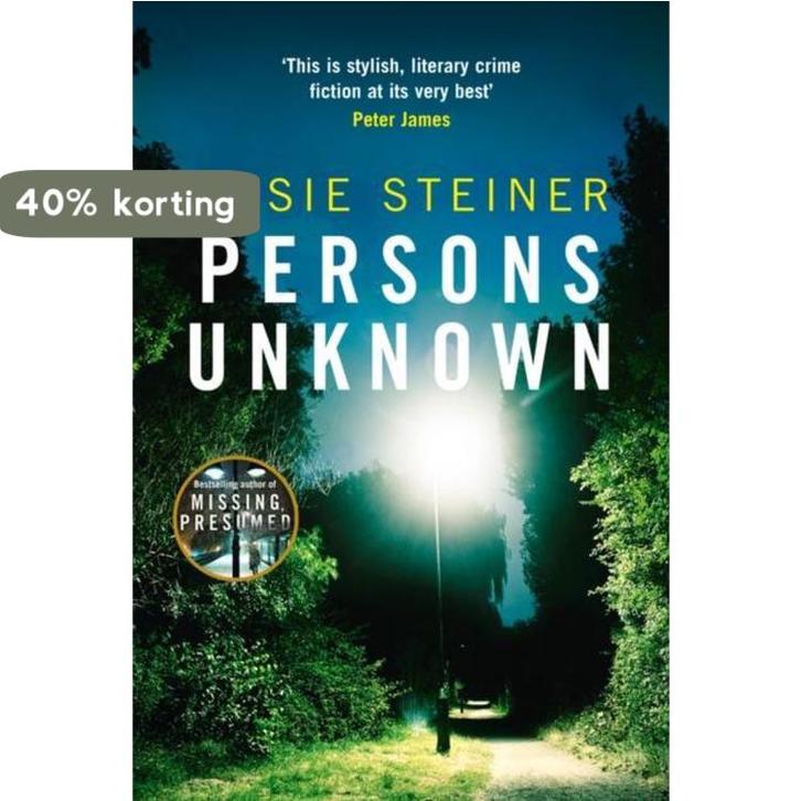 Persons 9780008123345 Susie Steiner, Boeken, Taal | Engels, Gelezen, Verzenden