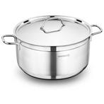 Korkmaz RVS Kookpan 1.8L – Compacte Pan Geschikt Voor, Huis en Inrichting, Keuken | Potten en Pannen, Ophalen of Verzenden, Nieuw