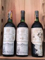 1973, 1976 & 1984 Marqués de Riscal - Rioja - 3 Flessen, Nieuw