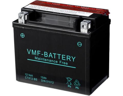 VMF PowerSport accu 12V - Onderhoudsvrij YTX12-BS, Auto-onderdelen, Accu's en Toebehoren, Ophalen of Verzenden